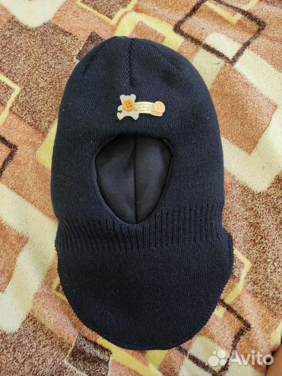 Шапка шлем зимняя