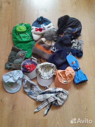 Шапки, кепки от 2 лет