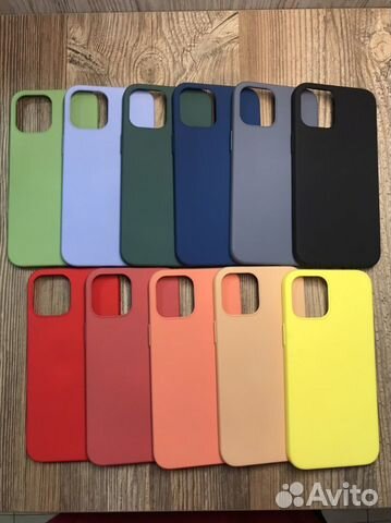 Силиконовый чехол iPhone 12 pro max