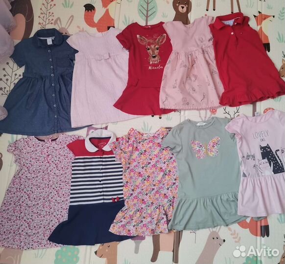 Много платьев на девочку