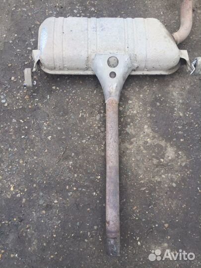 Глушитель на Passat B5