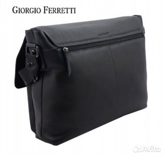 Мужская кожаная сумка (Италия, новая)