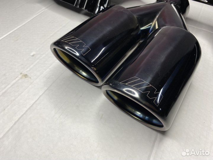 BMW F32 Диффузор с доп фонарем + насадки перфоманс