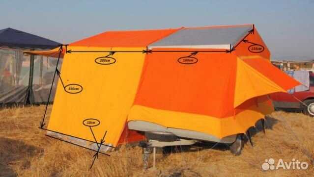 Прицеп-палатка скиф 2м