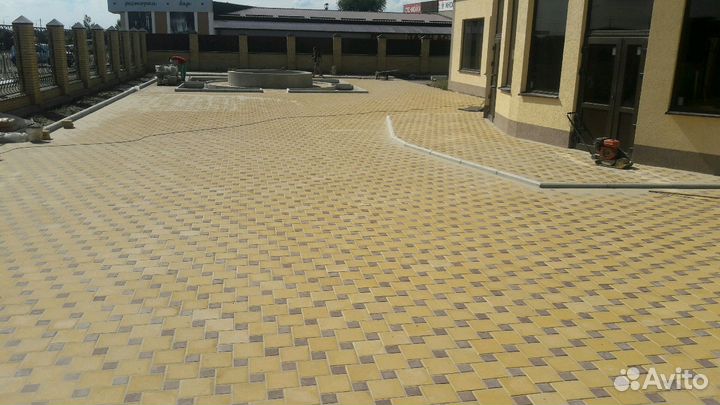 Укладка, дизайн и мощение тротуарной плитки