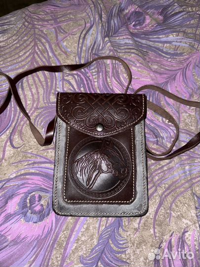 Сумка через плечо ручная работа