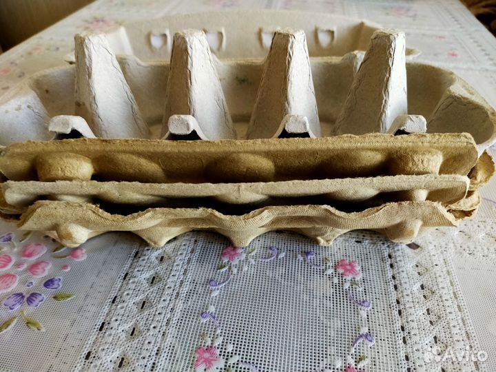 Упаковка для куриных яиц 10 ячеек