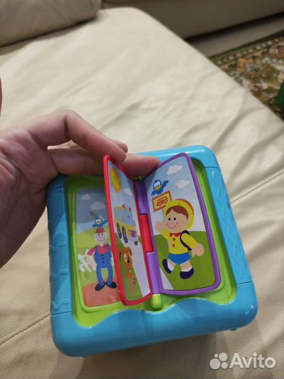 Развивающий кубик музыкальный и световой