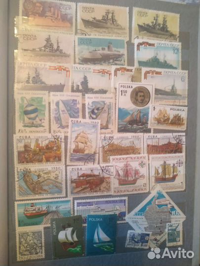 Почтовые марки альбом
