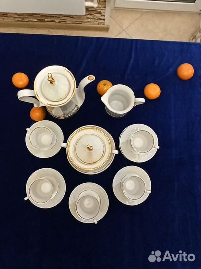 Кофейный сервиз Барановский фарфоровый завод