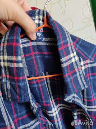 Рубашки на мальчика uniqlo 13