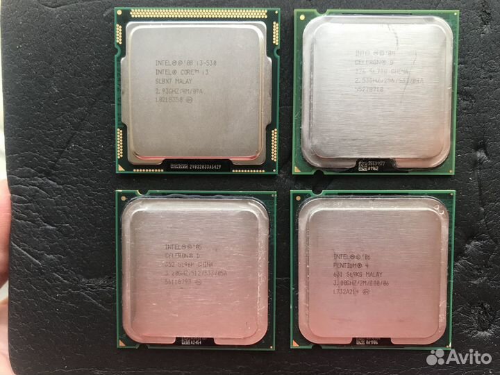 Процессоры intel core i3, celeron и pentium