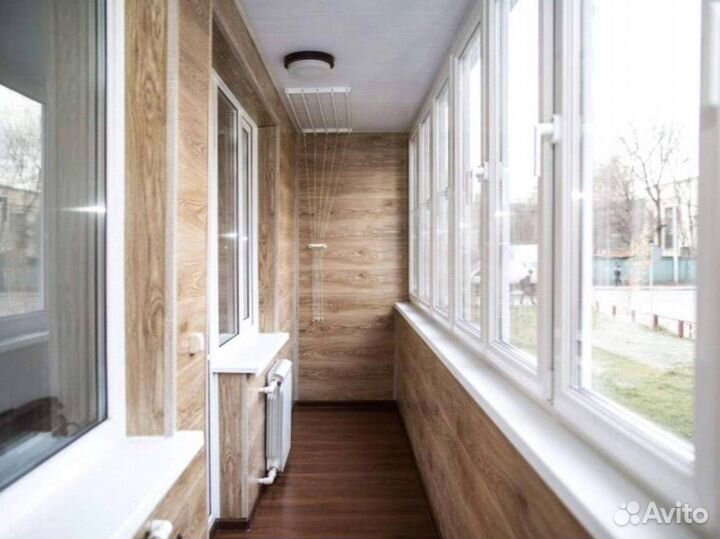 Окна на балкон