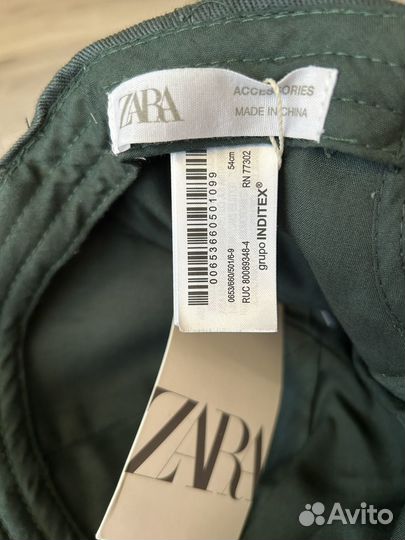 Бейсболка zara