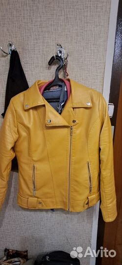 Куртка кожаная женская