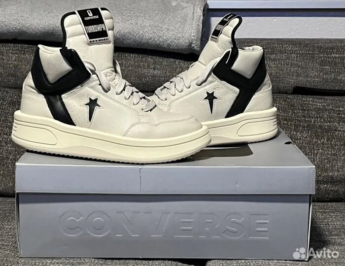 Rick Owens x converse turbowpn кеды оригинал