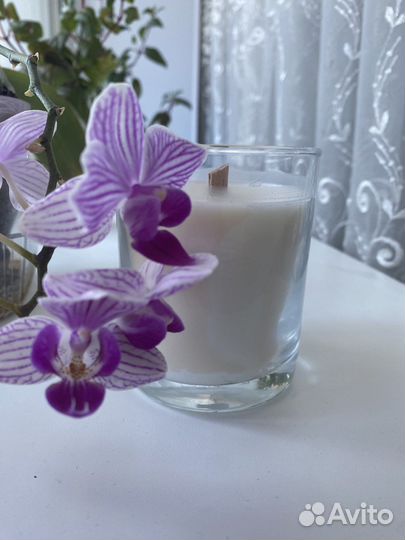 Ароматическая свеча ручной работы