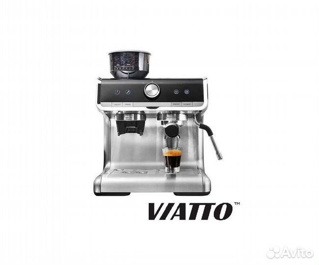 Кофемашина профессиональная рожковая Viatto