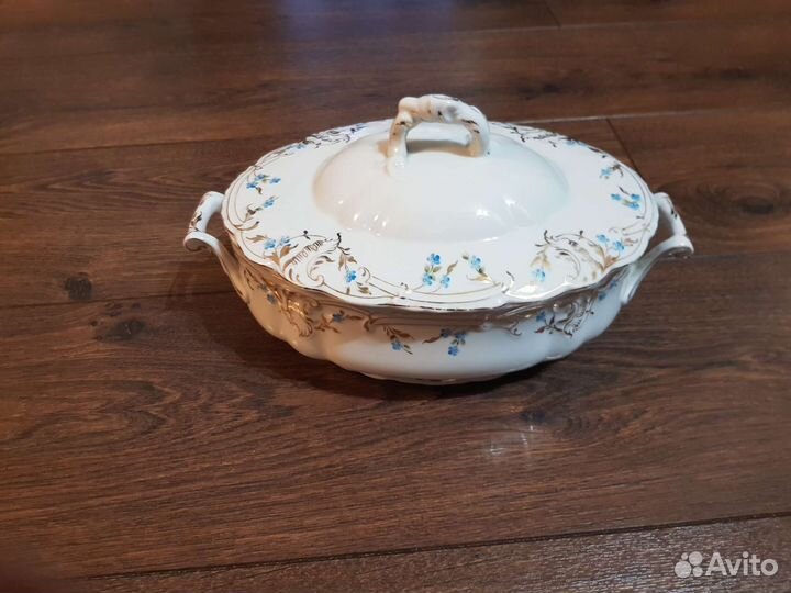 Фарфоровая супница СССР