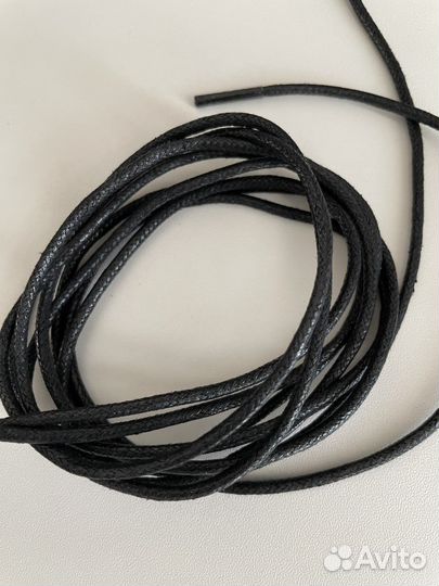 Шнурки для обуви вощеные 100 и 120 см