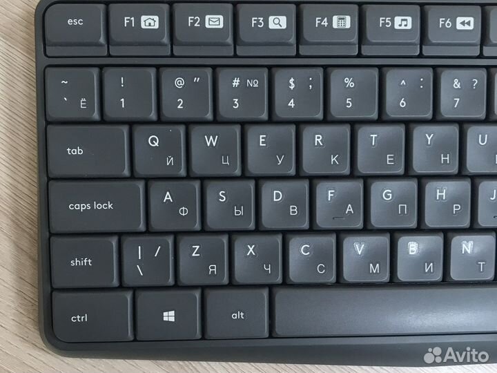 Беспроводная клавиатура и мышь logitech k235+m170