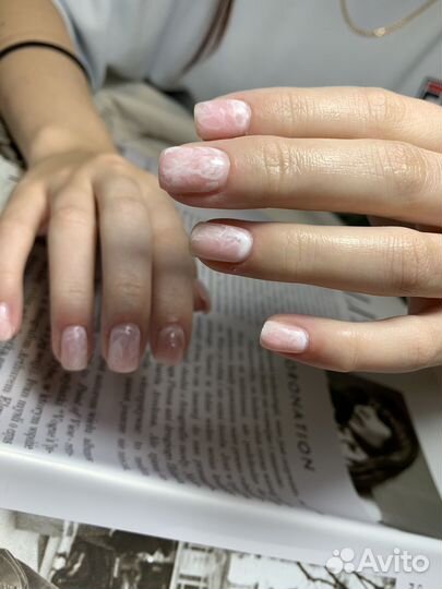 Маникюр с покрытием
