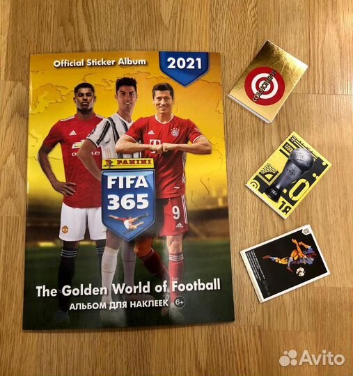 Полный сет,альбом panini fifa 365: 2020-2021