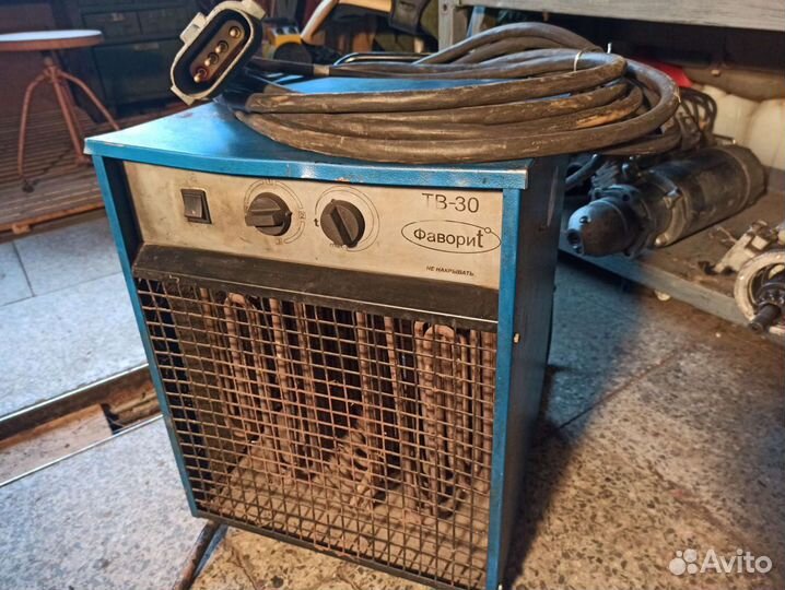 Тепловая пушка электрическая бу