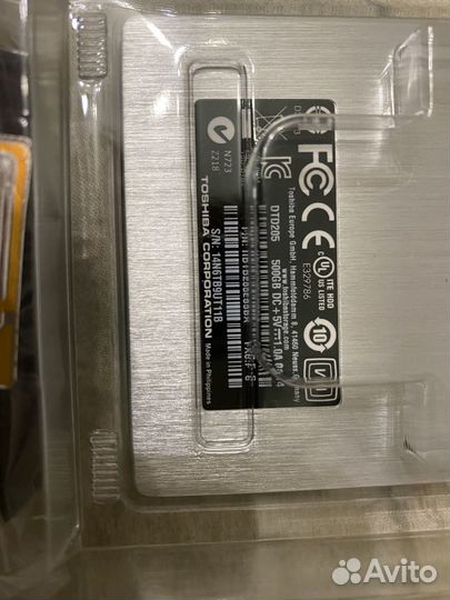 Внешний жесткий диск Toshiba DTD 205 500 gb