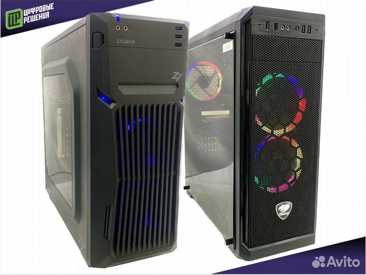 Игровые компьютеры i5-8400/Ryzen 5 2600 + GTX 1070