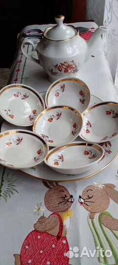 Набор для чаепития.ссср Рига