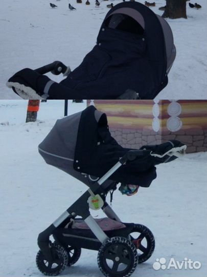 Прогулочная коляска Stokke Trailz с аксессуарами