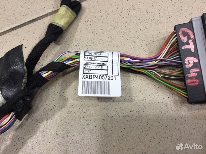 Проводка (коса) в торпедо Bmw 6-Serie Gt G32 B57