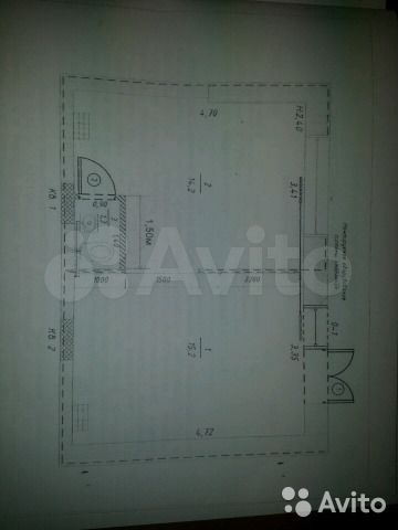 2-к. квартира, 32 м², 1/3 эт.