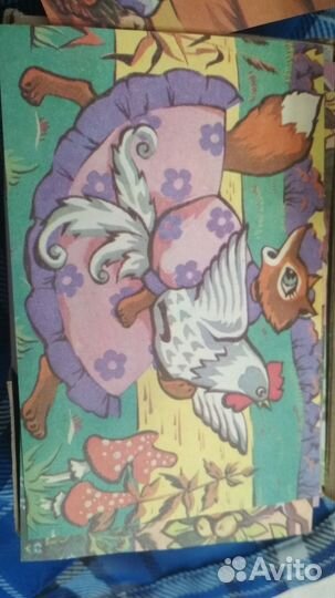 Кубики деревянные СССР 