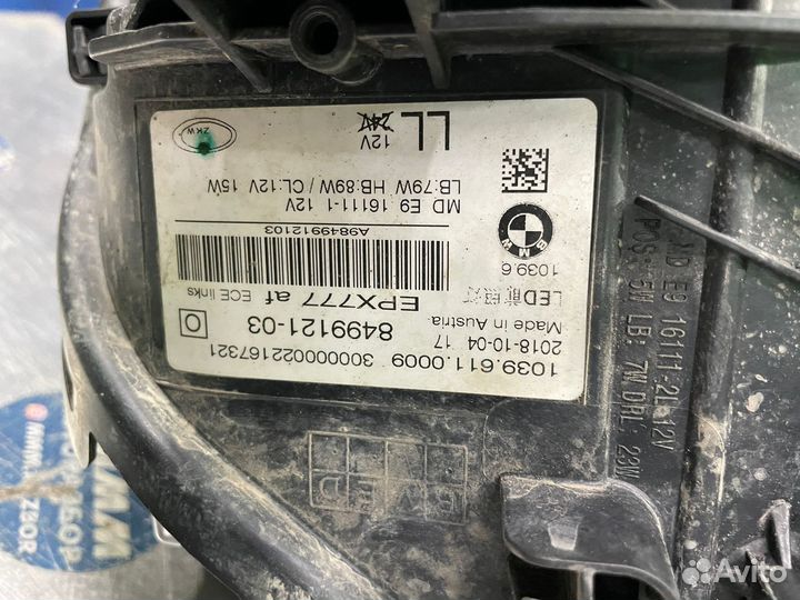 Фара левая bmw 5 g30