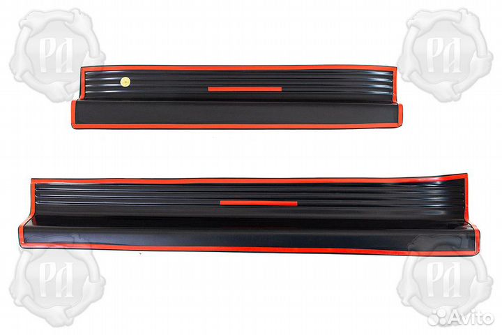 Накладки на внутренние пороги Volkswagen Polo VI