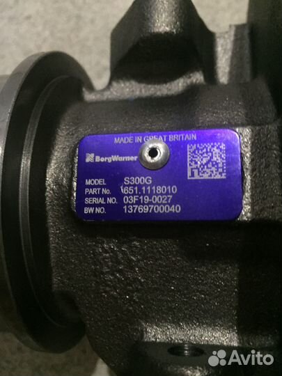 Турбина картридж на маз 651 евро 4 schwitzer