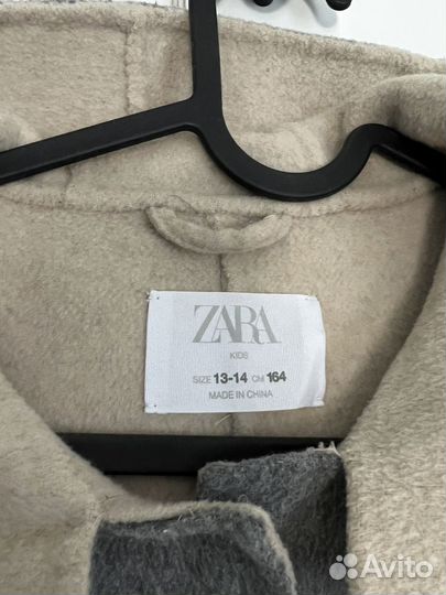 Пальто для девочки zara