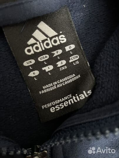 Зип худи adidas essentials