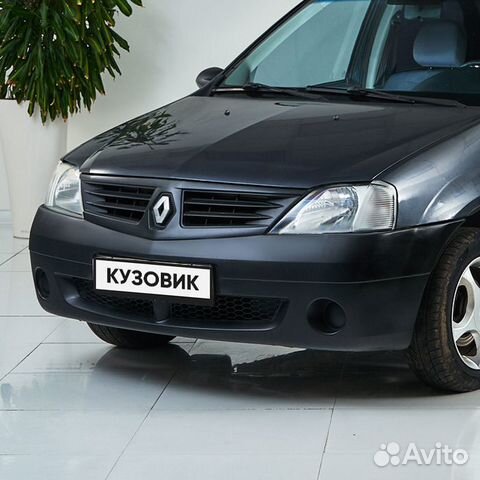 Бампер передний в цвет Renault Logan 1