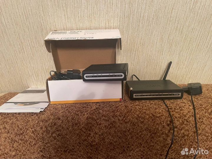 Роутер DSL-2500U и DSL-2640U