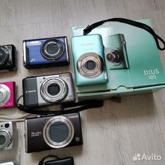 Цифровой фотоаппарат Canon Ixus, PowerShot Camedia