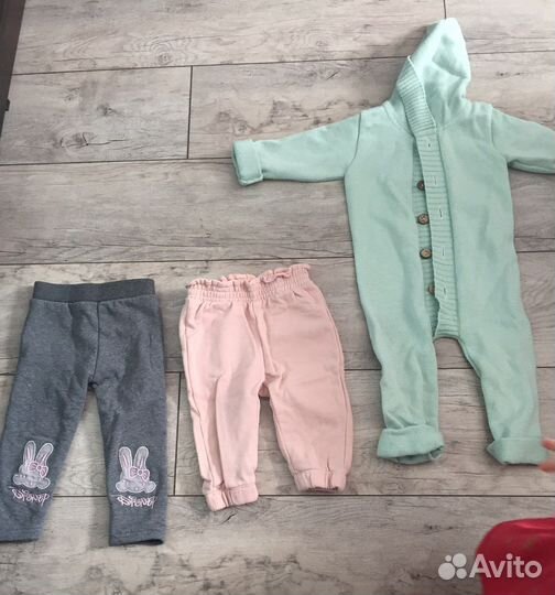 Вещи пакетом для девочки 80 размер