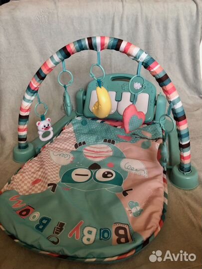 Развивающий коврик с пианино Baby Go
