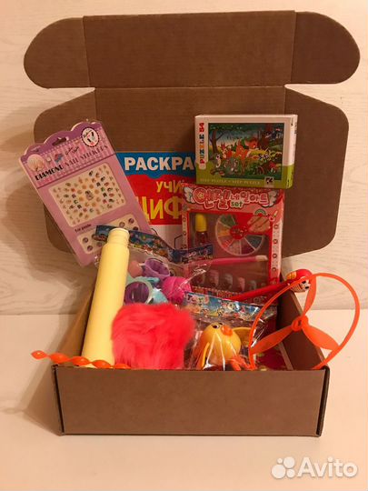 Подарочный набор для девочки и мальчика Игрушки
