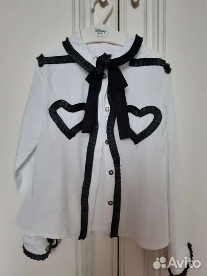 Блузка, форма серая 134 stilnyashka colabear next