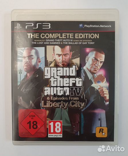 PS3 GTA The Complete Edition. Лицензия