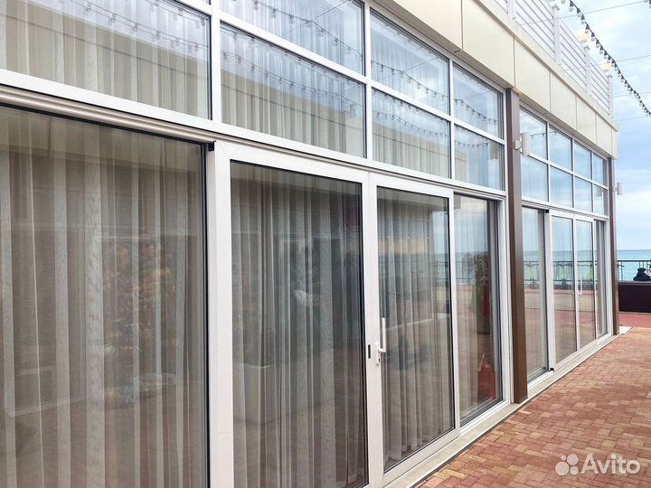 Фасадное остекление, остекление зданий