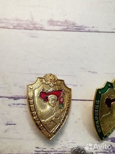 Знак Старший Погран Отряда РФ алюминий